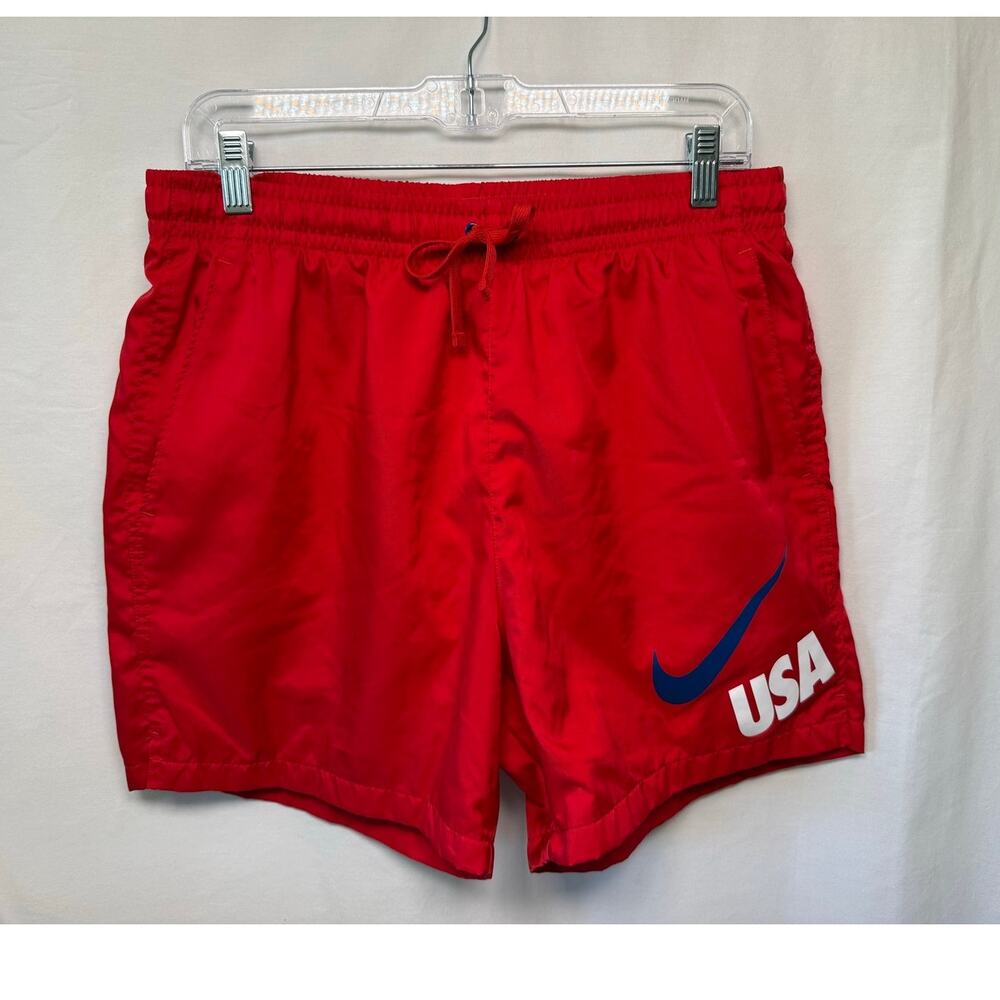 Nike USA Men's Shorts, Size Large Soccer Running Athletic